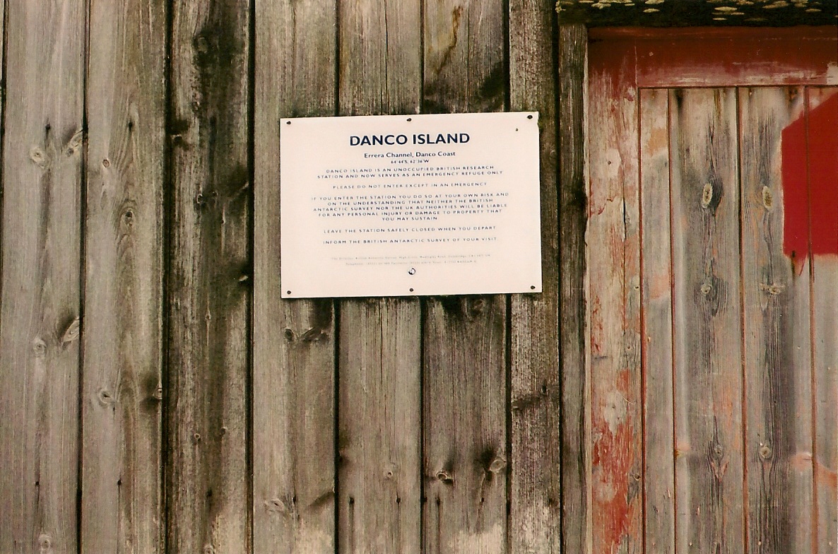Download the full-sized image of Danco Island Research Station -- photograph
